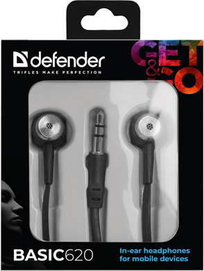 Навушники Defender Basic-620 Black (63620) [201163]