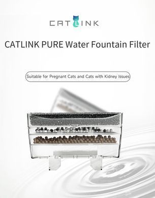 Фільтр CATLINK PURE Water Fountain - 5 шт (6972884750422) [800188]
