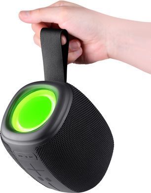 Акустична система 1.0 Defender Enjoy S550, 7W, Bluetooth/Light/FM/USB/TF/Type-C чорна (65553) [405122]