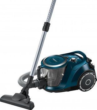 Пилосос Bosch контейнерний, 600Вт, конт пил -2.4л, НЕРА13, синій (BGS41FAM) [15609]