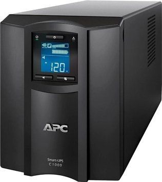 Джерело безперебійного живлення APC Smart-UPS C 1000VA/600W, LCD, USB, SmartConnect, 8xC13 (SMC1000IC) [103028]