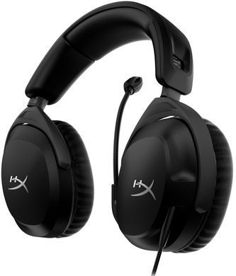 Гарнітура ігрова HyperX Cloud Stinger 2, mini-jack/dual 3.5мм, 2м/0.15м, чорний (519T1AA) [107303]