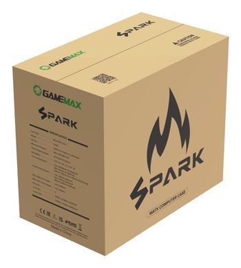 Корпус для комп'ютера ATX W/O PSU GAMEMAX (SPARK FULL WHITE) [503697]