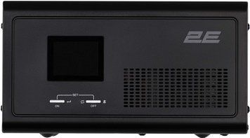 Інвертор 2E HI600, 600W, 12V - 230V, LCD, AVR, 2xSchuko + DC output (2E-HI600) [103020]
