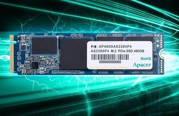 Накопичувач SSD 512GB Apacer AS2280P4 M.2 2280 PCIe 3.0 x4 3D TLC (AP512GAS2280P4-1) [607880]