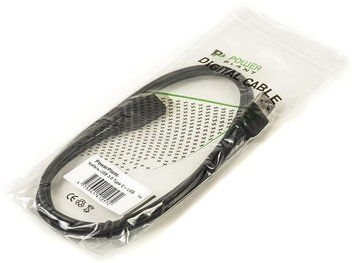 Кабель PowerPlant USB3.0(AM)-USB3.0 Type-C(M), 1м, Black (CA910816) [603624]