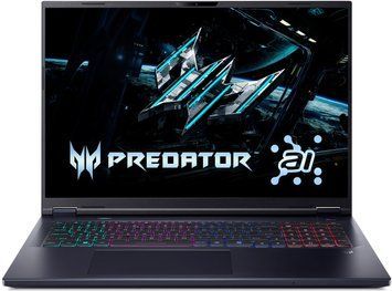 Ноутбук Acer Predator Helios Neo 18 PHN18-72 18" WQXGA IPS, Intel U9-275HX, 64GB, F2TB, NVD5070Ti-12, Win11, чорний (NH.QVLEU.007) [111435]