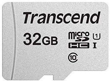 Карта пам'яті Transcend microSD 32GB C10 UHS-I R100/W20MB/s (TS32GUSD300S) [108898]