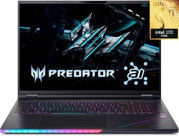 Ноутбук Acer Predator Helios 18 PH18-73 18" WQXGA IPS, Intel U9-275HX, 32GB, F2TB, NVD5080-16, Win11P (NH.QVYEU.007) [101456]