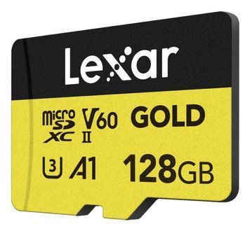 Карта пам&rsquo;яті MICRO SDXC 128GB UHS-II GOLD LEXAR (LMSGOLD128G-BNNNG) [501793]