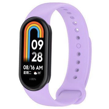 Силіконовий ремінець BeCover для Xiaomi Mi Smart Band 8 Light Purple (709405) [604928]