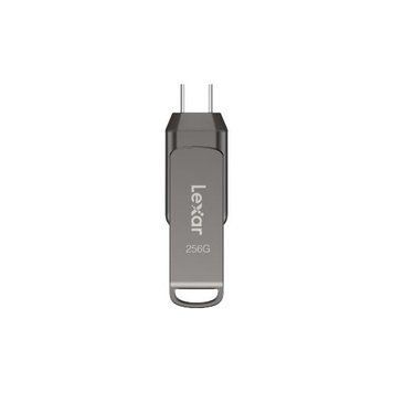 Флеш-пам'ять (накопичувач USB) USB3.1 256G D400 LEXAR (LJDD400256G-BNQNG) [502539]