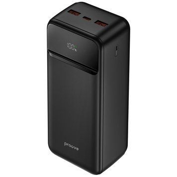 Універсальна мобільна батарея Proove Illuminator 2 22.5W 30000mAh Black (PBIP30212201) [613241]