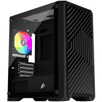 Корпус 1stPlayer Black без БЖ (T5-BK-4F1) [608761]