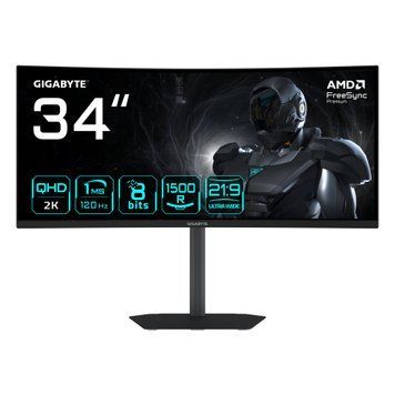 Монітор 34" GIGABYTE (GS34WQCA EK) [502427]
