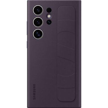 Чохол-накладка Samsung Standing Grip Case для Samsung Galaxy S24 Ultra SM-S928 Dark Violet (EF-GS928CEEGWW) [614836]