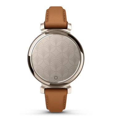 Смарт-годинник Garmin Lily 2 Classic Cream Gold with Tan Leather Band (010-02839-02) [619511]