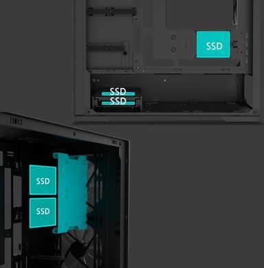 Корпус Zalman P30 Air без БЖ, 1xUSB3.0, 1xUSBType-C, 3x140мм ARGB, VGA 392мм, LCS ready, TG Side Panel, mATX, чорний (P30AIRBLACK) [111329]