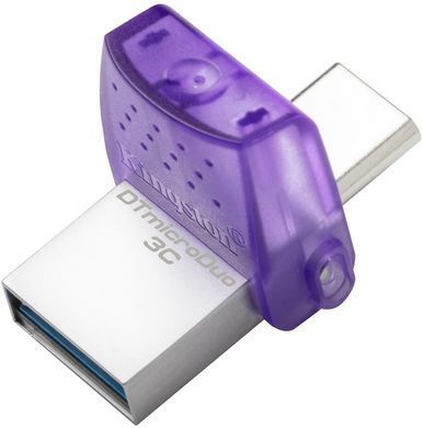 Флеш-накопичувач USB3.2 128GB Type-C Kingston DataTraveler microDuo 3C (DTDUO3CG3/128GB) [607273]