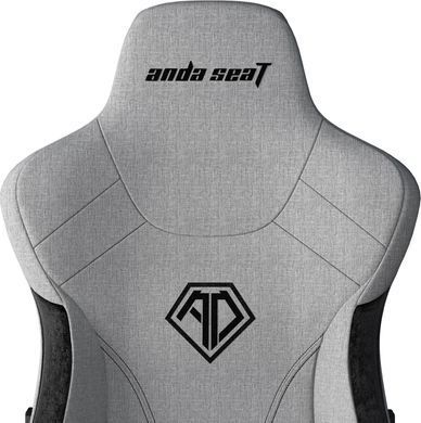 Крісло для геймерів Anda Seat T-Pro 2 Size XL Linen Grey/Black (AD12XLLA-01-GB-F) [611613]
