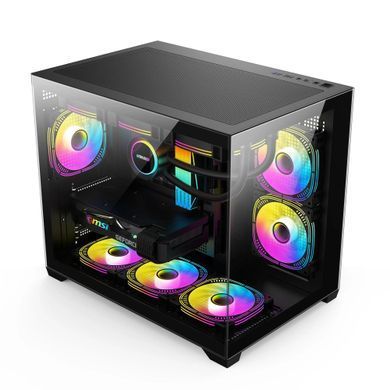 Корпус GTL Gaming Abyss Black без БЖ (GTLN285M) [612403]