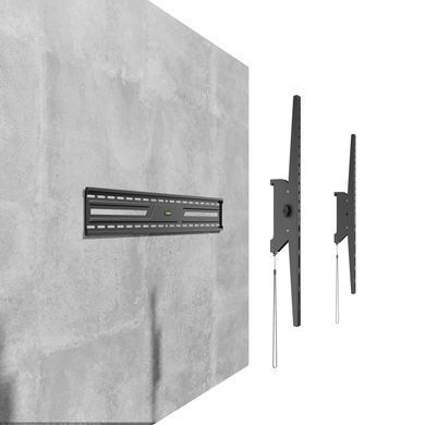 Кронштейн для ТВ AGN з нахилом/43"-100"/75 кг/max.VESA 900x600/Black (AGN100-690T) [401731]