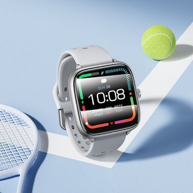 Смарт-годинник HOCO Y36 43mm. 200 mAh. IP67 Smart watch(call version) Silver (6942007667593) [806289]