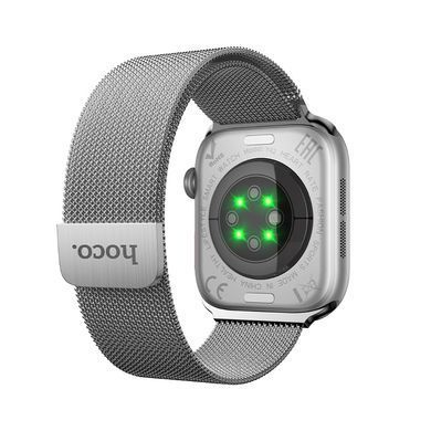Смарт-годинник HOCO Y42 51mm. 200 mAh. IPX6 Smart watch(call version) Silver (6942007675284) [806614]