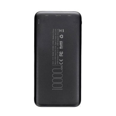 Універсальна мобільна батарея Veger W1065 10000mAh (W1065.black) [619020]