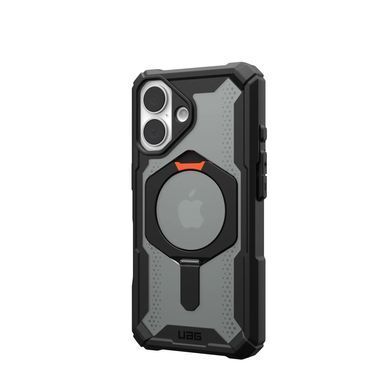 Чохол UAG для iPhone 16, Plasma XTE MagSafe, Black/Orange (114476114097) [108246]