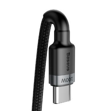 Кабель Baseus Cafule PD2.0 60W flash charging USB cableType-C-Type-C (20V 3A)2M Gray+Black (CATKLF-HG1) [803729]