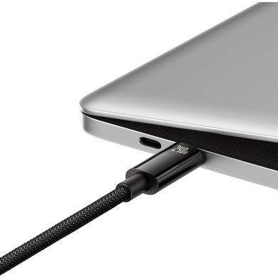 Кабель Baseus Tungsten Gold Fast Charging Data Cable Type-C to Type-C 240W 3m Black (CAWJ040201) [806507]