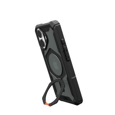 Чохол UAG для iPhone 16, Plasma XTE MagSafe, Black/Orange (114476114097) [108246]