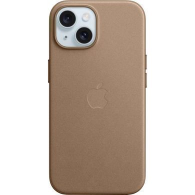 Чохол-накладка Apple FineWoven Case with MagSafe для Apple iPhone 15 Taupe (MT3C3) [601927]