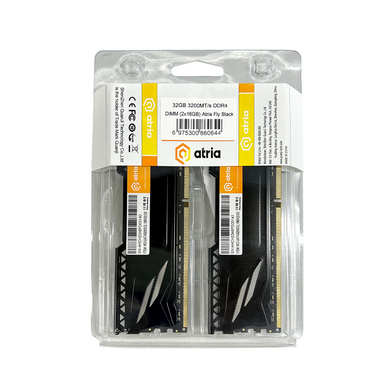 Оперативна пам'ять ATRIA (UAT43200CL18BK2/32) [304637]