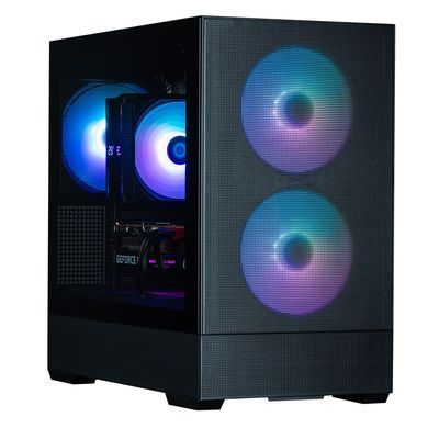 Корпус Zalman P30 Air без БЖ, 1xUSB3.0, 1xUSBType-C, 3x140мм ARGB, VGA 392мм, LCS ready, TG Side Panel, mATX, чорний (P30AIRBLACK) [111329]