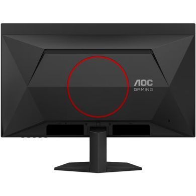 Монітор TFT 26.5" AOC, QD-OLED, 240Hz, 0,03ms, HDMI, DP, USB-hub, чорно-червоний (Q27G41ZDF) [404892]