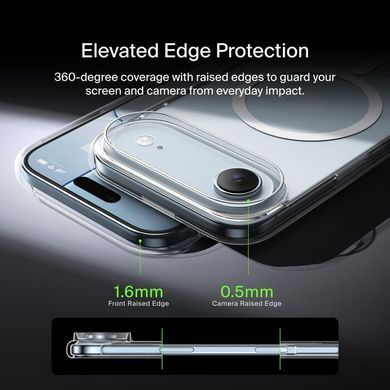 Чохол Belkin для iPhone Air, Magnetic Protective Clear (MSA033HQCL) [111894]