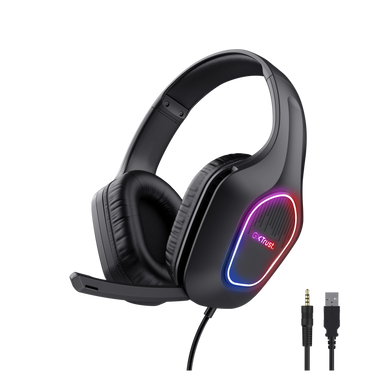 Навушники TRUST GXT416 Zirox LED Headset Blk (25331) [306103]