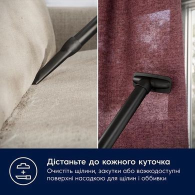 Пилосос Electrolux мішковий, 750Вт, 3.5л, HEPA12, s-bag, 3 насадки, зелений (EB61C1OG) [15652]