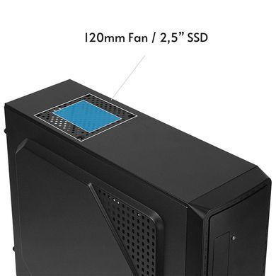 Корпус Chieftec UNI, без БЖ, ATX, Black (UC-03B-OP) [402935]