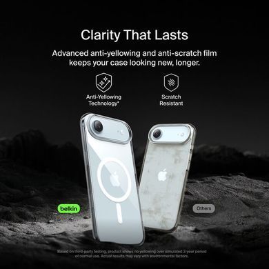 Чохол Belkin для iPhone Air, Magnetic Protective Clear (MSA033HQCL) [111894]