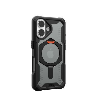 Чохол UAG для iPhone 16, Plasma XTE MagSafe, Black/Orange (114476114097) [108246]