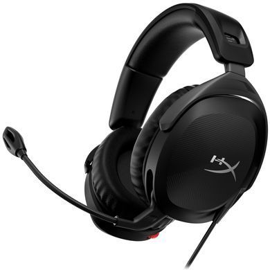 Гарнітура ігрова HyperX Cloud Stinger 2, mini-jack/dual 3.5мм, 2м/0.15м, чорний (519T1AA) [107303]