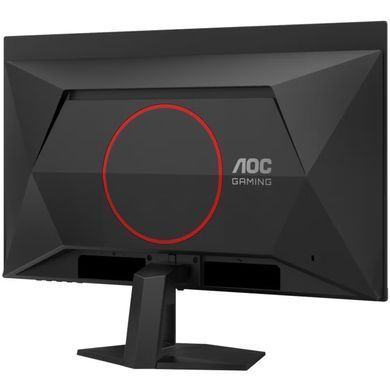 Монітор TFT 26.5" AOC, QD-OLED, 240Hz, 0,03ms, HDMI, DP, USB-hub, чорно-червоний (Q27G41ZDF) [404892]