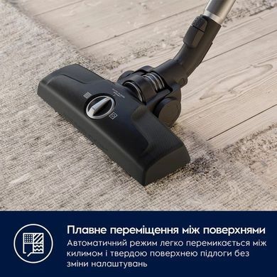 Пилосос Electrolux мішковий, 750Вт, 3.5л, HEPA12, s-bag, 3 насадки, зелений (EB61C1OG) [15652]