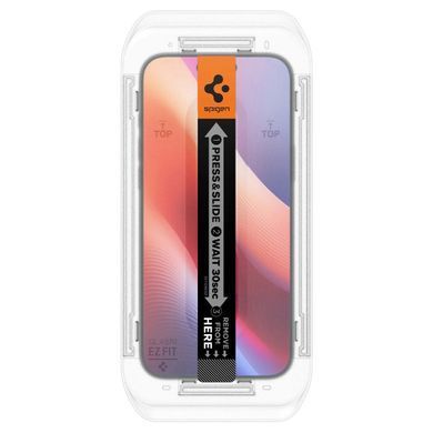 Скло Spigen для iPhone 17 Pro Max, Glas.tR EZ Fit, (2 Pack) (AGL07907) [111224]