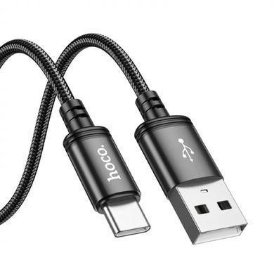 Кабель HOCO X91 Radiance charging data cable for Type-C(L=3M) Black (6931474788726) [805361]
