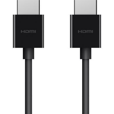 Кабель HDMI (M/M) Belkin 2м, 2.1, High Speed Ethernet, чорний (AV10175BT2MBKV2) [111636]