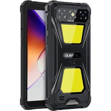 Смартфон Oukitel G5 6" HD+ /4GB/256GB T310 /6300mAh /Ліхтар/13+5Мп/ IP69K/Black (G5_256_BK) [405091]